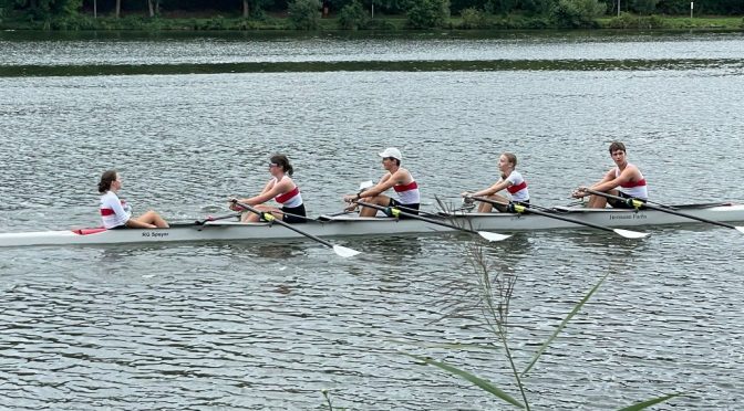 Erfolgreiche Ruderregatta in Trier